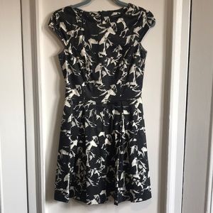 French connection black and white dress
